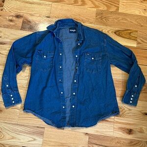 Men’s Wrangler pearl snap